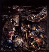 GRECO, El The Adoration of the Shepherds